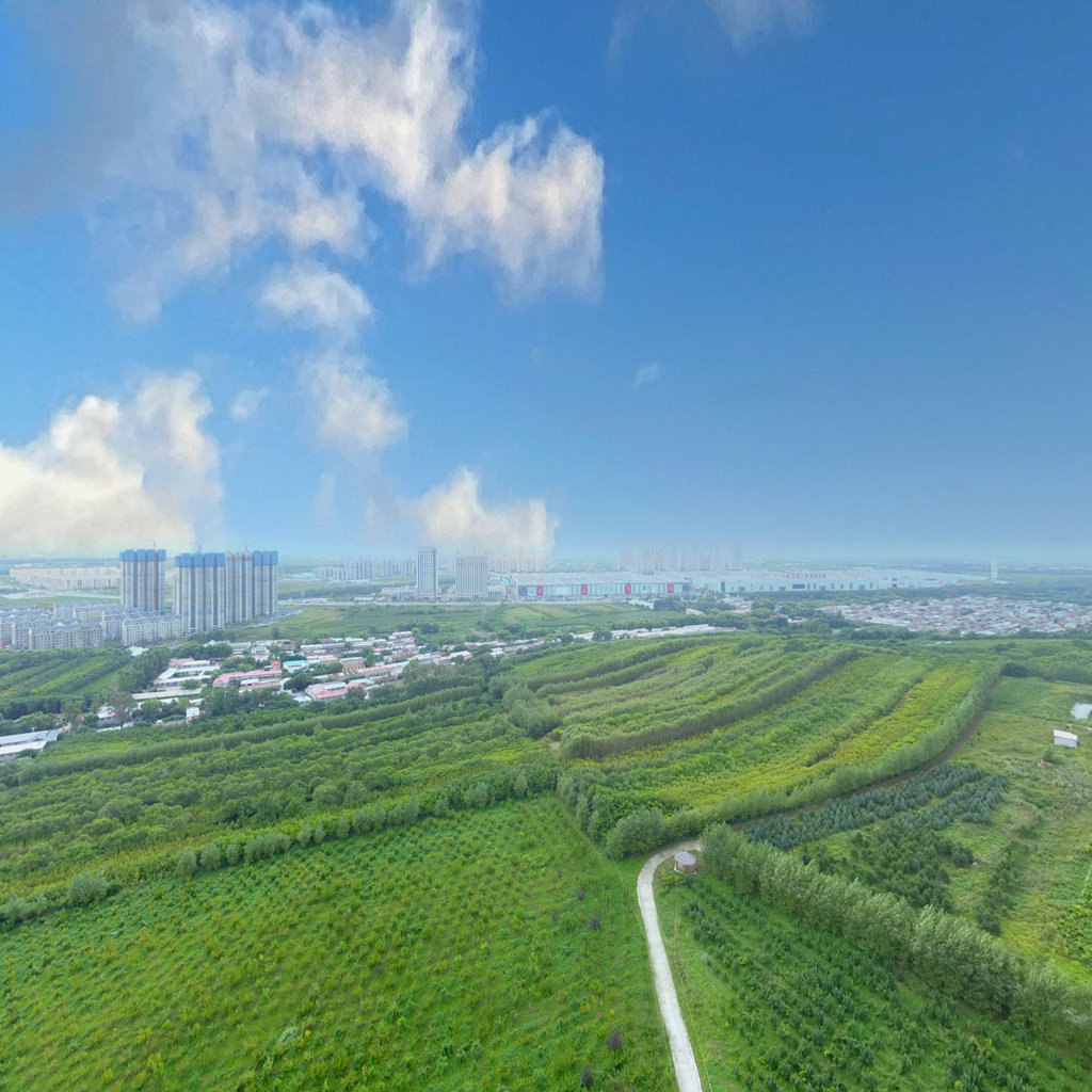 红利庄园采摘区全景示意